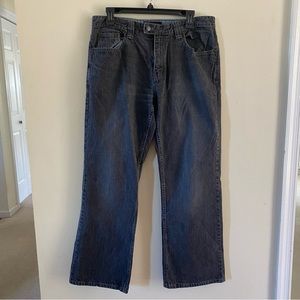 Men's Vintage Kenneth Cole New York Black Jeans Size 33 X 30 100% Cotton Fall 03